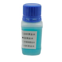 100ML Gold Plating Solution Platinum Jewelry Electroplating Water Silver Oxidized Liquid