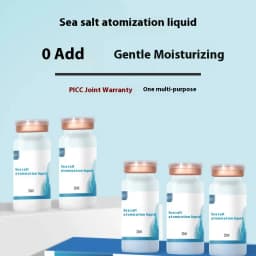 JUSTLANG Sea Salt Atomized Liquid Sodium Chloride Physiological Saline Nasal Clean Used With Atomizer Nebulizer Inhaler