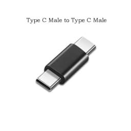 Type USB C Adapter Converter Male to Female Extend Cable Data Transfer Phone Tablet Charging Dongle USB C F to F Plug Adapter