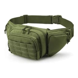 New Tactical Multi-function Waist Pack Nylon Shoulder Hiking Mobile Phone Bag Men's Sports High-capacity Camo Waist Pack