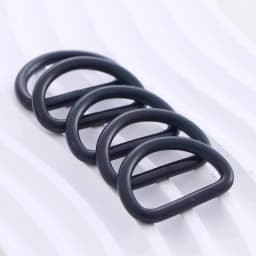 10pcs Metal D Ring Strong Webbing Dee Ring Buckle for Bag Strap Belt Purse DIY Bag Accessories