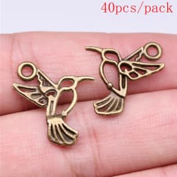 Bulk Charms For Jewelry Making Kit Pendant Diy Jewelry Accessories Hollow Dove Of Peace Charms