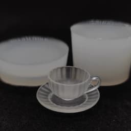 1 Set Dollhouse Miniature Tea Cup Silicone Mold UV Epoxy Turnover Food And Play Bowl Mold Doll Accessories Toy Scene Decoration