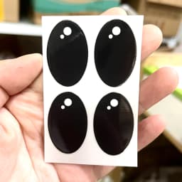 38cm Mokoko Eye Stickers For Labu Eye Makeup Color False Eyelash Customization Gorgeous And Exquisite Periphery Stickers