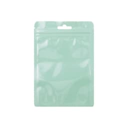 50pcs/lot Reusable Plastic Zip Lock Bags Transparent Macaron color Sealing Bag for DIY Jewelry Retail Display Wrap Packaging Bag