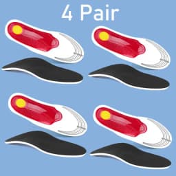 Orthotic Insole Men High Arch Support Flatfoot Orthopedic Insoles For Feet Ease Pressure Plantar Fasciitis Pain Relief Shoe Sole