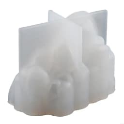 M76B Crystal Cluster Mould 18 Styles Ice Cluster Ornament Rockery Crystal Stone Mould