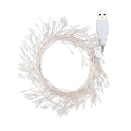 5V DC LED Firecracker String Light USB Battery Power Remote Control Garland Fairy Lights for Wedding Party Christmas Decoration