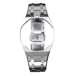 Stainless Steel Watch Case And Strap Mod Kit For Swatch X AP Royal Pop Pocket Changer To Wristwatch Personalized Accessories