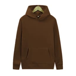 2025 Men's Solid Color Hooded Sweaters Men's Warm Wool Sweater Fashionable Street Clothing Loose Breathable Jersey Brand Hooded