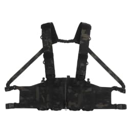 Tactical Vest Chest Rigs Lightweight Camouflage MOLLE Militar Hunting Airsoft Assault SF Vest Mag Pouch H-Style Strap