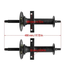 30“ 34” 40“Differential Rear Axle or 48V 1000W/72V 1500W Electric Differential Brushless Motor for Go Kart Golf Cart ATV Quad