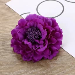 Holiday Hair Clip Peony Flower Design Beach Boho Straw Hat Accessory DIY Headband for Women