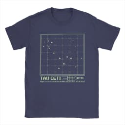 Novelty Project Hail Mary Tau Ceti Cetus System T-Shirt Men Crewneck Cotton T Shirts Amaze Short Sleeve Tee Shirt Printed merch