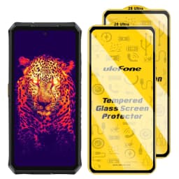 2PCS/Set Ulefone Armor 34 pro 27 26 25 24 23 22 Mini 20 HD Anti Fingerprint Tempered Glass Screen Protector Anti-Scratch Glass