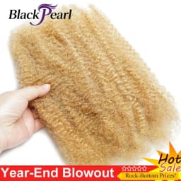X Human Hair Afro Kinky Bulk 18-44 Inches For Mini Twist 50g Hair Bundles Repair Locs Natural Black For Dreadlock Extensions
