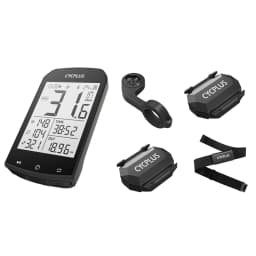 CYCPLUS M1+Z1 Cycling GPS Wireless Bike Computer With BLE 5.0/ANT+ with 2.9" LCD Screen Auto Backlight IPX6 Waterproof