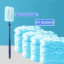 Extended Pole Dust Collector For Household Disposable Fiber Cloth Tabletop Electrostatic Precipitator For High Altitude Cleaning