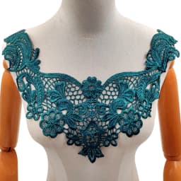 Water-soluble Lace Collar Embroidery Polyester Light Silk Fake Collar Fashion Elegant Hollow Corsage Collar Flower DIY Clothing