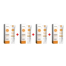 All in One Spf50 Sunscreen Brightening Foundation Cream Cover Anti UV Face Moisturizer Isolation Bleaching Sunscreen Lotion 50ml