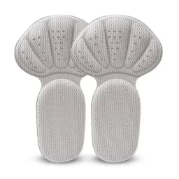 New Sponge Heel Cushion Back of Inserts Heel Protectors Shoe Pads for Shoe Too Big Soft Mesh Heel Grips Shoes Insoles 2 in 1