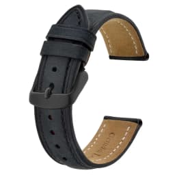 BISONSTRAP Geniune Leather Watch Strap 14mm 17mm 18mm 19mm 20mm 21mm 22mm 23mm 24mm Replacement Bracelet for Men Women Watchband