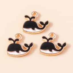 10pcs 13*17mm DIY Enamel Mini Cat Charms for Necklaces Pendants Earrings Cute Animal Charms Handmade Jewelry Making Accessories