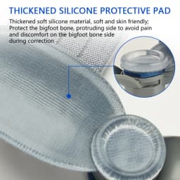 Bunion Adjuster Foot Hallux Valgus Braces Rotatable Toe Separator Straightener Adjustable Finger Toe Adjuster