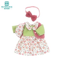 Clothes for Doll Fit 45 cm American Doll Accessories Fashion Denim Shorts Woolen Coat Jacket Dress Gift