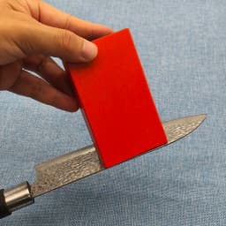 Rolling Blade Sharpener Set Diamond Grinding Disc Jade Fine Sharpening 15/20° Two Angles Non-slip Base Kitchen Sharpening System