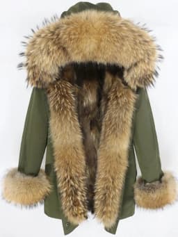 OFTBUY Winter Jacket Women Long Parka Real Fox Fur Coat Natural Raccoon Fur Collar Hood Thick Warm Streetwear Parkas New