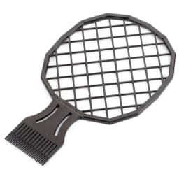 Men Afro Curly Hair Comb Dreadlocks Tin Foil Hot Perm Comb Hairdressing Tool Double Ended Twist Pick Comb Hair Styling Tools
