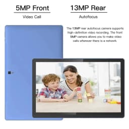 Global Language Google Play Certified Large Screen 14.1 Inch Tablet Pc 256GB Phone Call Bluetooth 5G WiFi Learning Game Pad