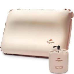 Naturehike Memory Foam Camping Pillow Self-Inflating Portable Pillow Travel Pillows for Camping Airplanes Hiking Backpacking