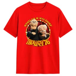 Trolling 76 Statler And Waldorf T Shirt Beach T Shirts Men 100 Cotton Breathable Plus Size Clothes Short Sleeve Vintage Tshirt