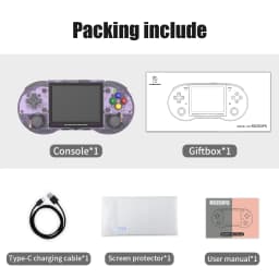 ANBERNIC RG353P RG353PS Handheld Game Console Linux System RK3566 Chip Support 5G WiFi 4.2 Bluetooth HD TV Out Support Built-in WIFI online Fighting