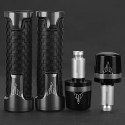For YAMAHA MT 01 MT03 MT-07 MT 09 MT10 MT15 MT25 MT125 2001-2024 Motorcycle Handlebar Grips Handle grip Ends Plug Slider Caps