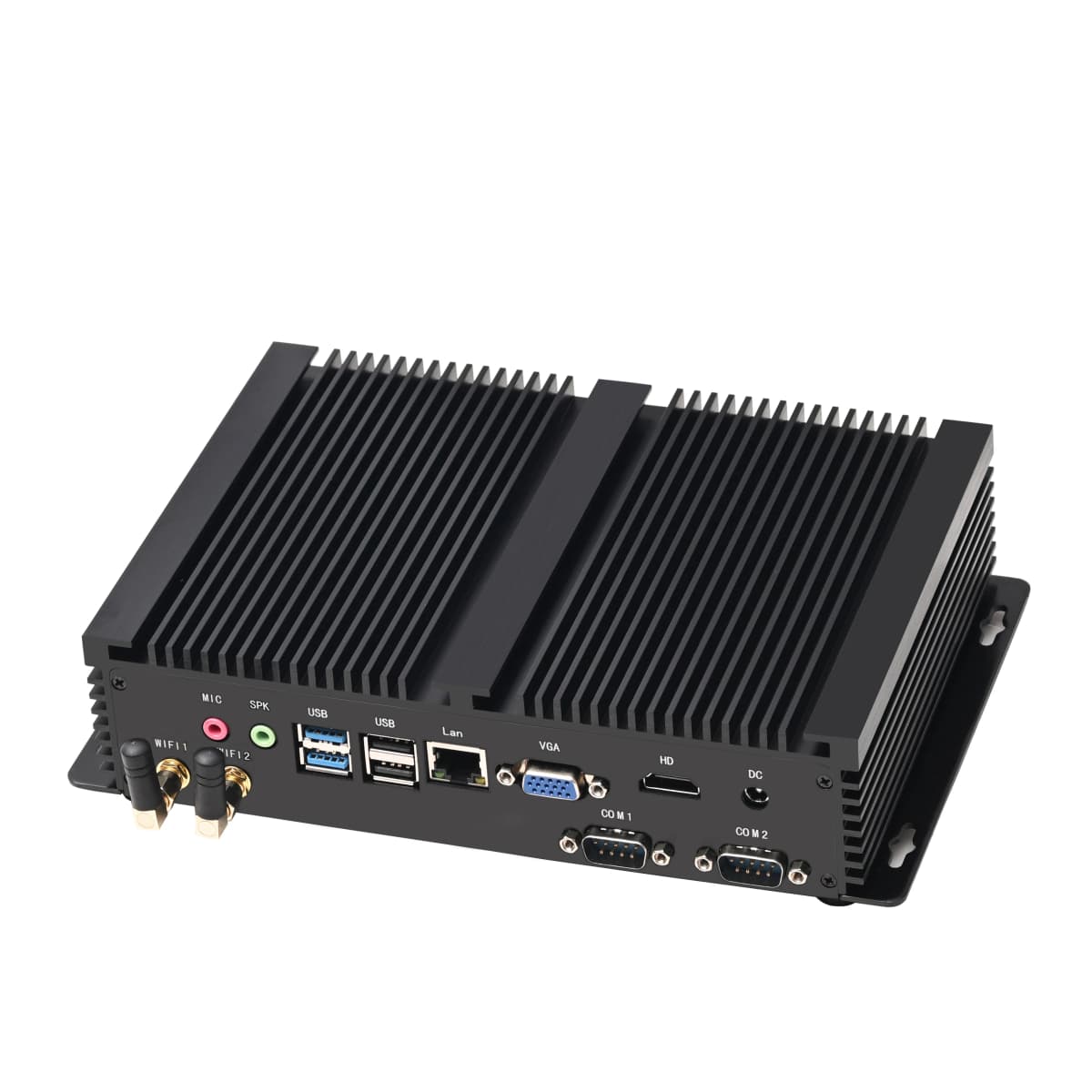 Intel 13th I7 1355U 2*COM Industrial Fanless Mini PC I7 1260P/1270P HD VGA LAN 32G DDR4 1TB NVMe Office Desktop Computer Nuc