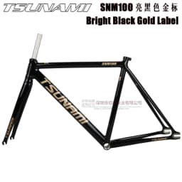 TSUNAMI SNM100 Bicycle Frame Fixed Gear Carrier Kit 49cm 52cm 55cm 58cm Aluminum Racetrack Frame Multi-Color Options