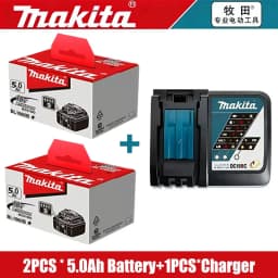 100% Original Makita Battery, 6.0Ah Rechargeable Battery 18V, Replacing Makita BL1830B L1840B L1850B L1860B, Power Tool Battery