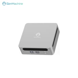GenMachine Mini PC Computer Gaming AMD Ryzen 5 5625U 6 Core 12 Thread 4.3GHz 15W Dual HDMI LAN WIFI6 Office DDR4 NVMe Computer