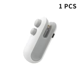 Portable Mini Sealer 2 in 1 Heat Sealer for Snacks Home Use Rechargeable Sealer Vacuum Sealer Snacks Plastic Bag Heat Sealer