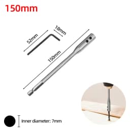 Drill Bit Extension Connecting Rod 150/300mm 1/4” Hex Shank Screwdriver Bit Holder Extension Bars Extender Electric Drill Tools
