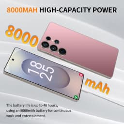 2025 Original phone S27 ultra 7.3 inch HD 4K Android 15 22GB+2TB 8000mAh Battery 4G 5G Dual Sim Card WiFi GPS Google