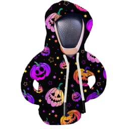Creative Gear Shift Knob Cover Hoodie for Car Gear Shift Lever Protection Against Sweaty Hands for Merry Christmas New Year