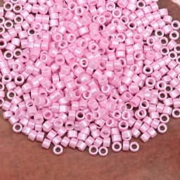 2.5mm Pearl Colour Antique Small Craft Beads Mini Glass Cylindrical Beads for Making Bracelet and Necklace