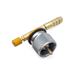 CGA600 1lb Propane MAPP Gas Adapter With EN417 (7/16"-28 UNEF) Female Gas Adapter For Connecting 8mm Inner Diameter Hose