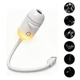 New 2 in 1 USB Projection Light Manual Focus Galaxy Projector Light Car Ambient Lamp Romantic Room Moon Saturn Star Night Lights