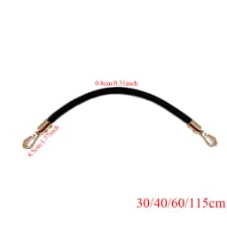 30/40/60cm Soft Leather Shoulder Bag Strap Short Bag Handles DIY Replacement Purse Belt Handbag Strap Solid Bag Accessories New