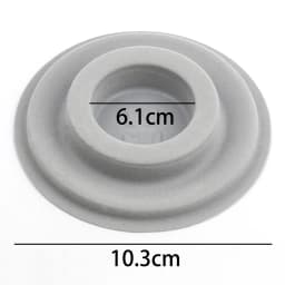 1PCS Round Bracelet Flocked Bead Board 13-20cm Jewelry Making Gray Measuring Tool for DIY Bracelet Accessories Finding Organizer
